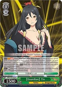[Guardian] Tio - Arifureta: From Commonplace to World's Strongest - Weiss Schwarz card