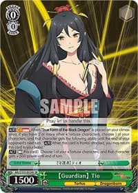 [Guardian] Tio (SR) - Arifureta: From Commonplace to World's Strongest - Weiss Schwarz card