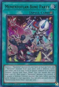 Mementotlan Bone Party - Valiant Smashers - YuGiOh card
