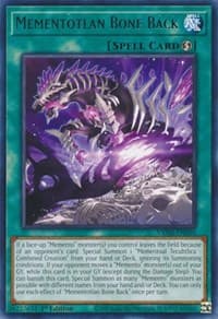 Mementotlan Bone Back - Valiant Smashers - YuGiOh card