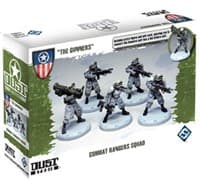 Dust Tactics: The Gunners - Fantasy Flight Games - Boardgames card