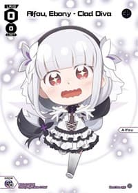Alfou, Ebony - Clad Diva (November 2023) - Promo Cards - WIXOSS card