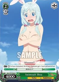Swimsuit Shea - Arifureta: From Commonplace to World's Strongest - Weiss Schwarz card