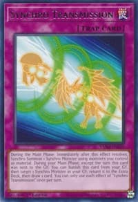 Synchro Transmission - Valiant Smashers - YuGiOh card