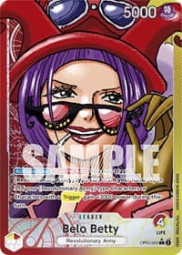 Belo Betty (002) (Alternate Art) - Awakening of the New Era - One Piece Card Game card