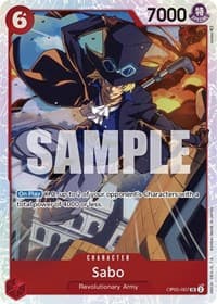 Sabo (007) - Awakening of the New Era - One Piece Card Game card