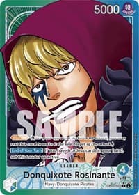 Donquixote Rosinante (022) (Alternate Art) - Awakening of the New Era - One Piece Card Game card