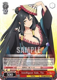 Intelligent Side, Tio - Arifureta: From Commonplace to World's Strongest - Weiss Schwarz card