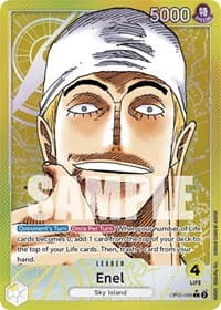 Enel (098) (Alternate Art) - Awakening of the New Era - One Piece Card Game card