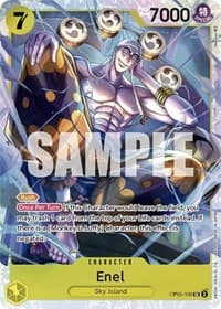 Enel (100) - Awakening of the New Era - One Piece Card Game card