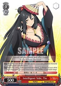 Intelligent Side, Tio (SR) - Arifureta: From Commonplace to World's Strongest - Weiss Schwarz card