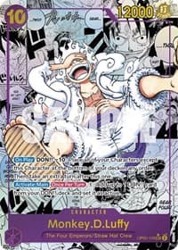 Monkey.D.Luffy (119) (Alternate Art) (Manga) - Awakening of the New Era - One Piece Card Game card