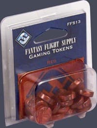 Gaming Tokens: Red - Fantasy Flight Games - Boardgames card