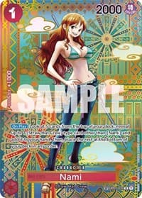 Nami (SP) - Awakening of the New Era - One Piece Card Game card