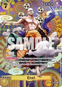Enel (100) (SP) - Awakening of the New Era - One Piece Card Game card