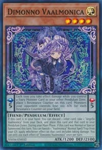 Dimonno Vaalmonica - Valiant Smashers - YuGiOh card