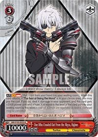 One Who Crawled Out From the Abyss, Hajime - Arifureta: From Commonplace to World's Strongest - Weiss Schwarz card