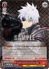 One Who Crawled Out From the Abyss, Hajime (SR) - Arifureta: From Commonplace to World's Strongest - Weiss Schwarz card