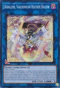 Duralume, Vaalmonican Heathen Hallow - Valiant Smashers - YuGiOh card