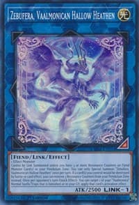 Zebufera, Vaalmonican Hallow Heathen - Valiant Smashers - YuGiOh card