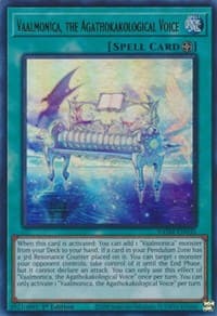 Vaalmonica, the Agathokakological Voice - Valiant Smashers - YuGiOh card