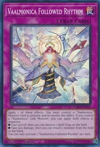 Vaalmonica Followed Rhythm - Valiant Smashers - YuGiOh card