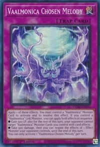Vaalmonica Chosen Melody - Valiant Smashers - YuGiOh card