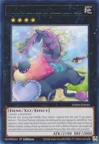 Number 41: Bagooska the Terribly Tired Tapir - Valiant Smashers - YuGiOh card