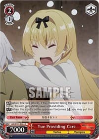 Yue Providing Care - Arifureta: From Commonplace to World's Strongest - Weiss Schwarz card