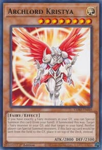 Archlord Kristya - Valiant Smashers - YuGiOh card