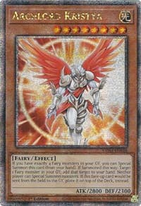 Archlord Kristya (Quarter Century Secret Rare) - Valiant Smashers - YuGiOh card