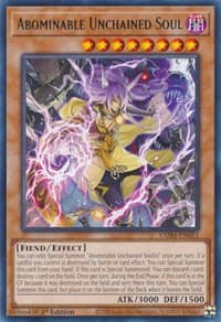 Abominable Unchained Soul - Valiant Smashers - YuGiOh card