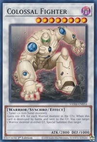 Colossal Fighter - Valiant Smashers - YuGiOh card