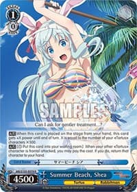 Summer Beach, Shea - Arifureta: From Commonplace to World's Strongest - Weiss Schwarz card