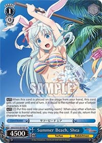 Summer Beach, Shea (SR) - Arifureta: From Commonplace to World's Strongest - Weiss Schwarz card
