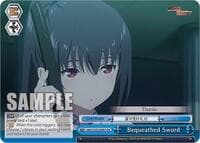 Bequeathed Sword - Arifureta: From Commonplace to World's Strongest - Weiss Schwarz card