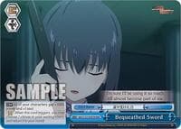 Bequeathed Sword (RRR) - Arifureta: From Commonplace to World's Strongest - Weiss Schwarz card