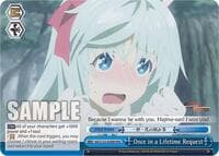 Once in a Lifetime Request (RRR) - Arifureta: From Commonplace to World's Strongest - Weiss Schwarz card