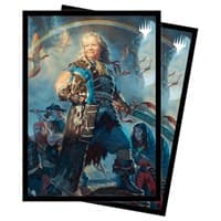 The Lost Caverns of Ixalan Admiral Brass, Unsinkable Standard Deck Protector sleeves for Magic (100-pack) - Ultra Pro Card Sleeves - Card Sleeves card