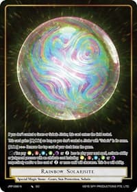 Rainbow Solarisite - Judgment of the Rogue Planet - Force of Will card