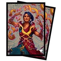 The Lost Caverns of Ixalan Saheeli, the Sun's Brilliance Standard Deck Protector sleeves for Magic (100-pack) - Ultra Pro Card Sleeves - Card Sleeves card