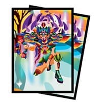 The Lost Caverns of Ixalan Huatli, Poet of Unity Standard Deck Protector sleeves for Magic (100-pack) - Ultra Pro Card Sleeves - Card Sleeves card