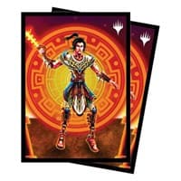The Lost Caverns of Ixalan Kellan, Daring Traveler Standard Deck Protector sleeves for Magic (100-pack) - Ultra Pro Card Sleeves - Card Sleeves card