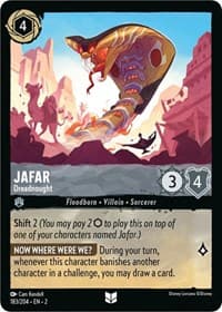 Jafar - Dreadnought - Rise of the Floodborn - Disney Lorcana card