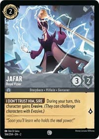 Jafar - Royal Vizier - Rise of the Floodborn - Disney Lorcana card