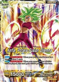 Kale & Caulifla // Kefla, Potara-Fusion Dilemma - Perfect Combination - Dragon Ball Super: Masters card