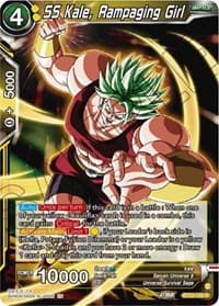 SS Kale, Rampaging Girl - Perfect Combination - Dragon Ball Super: Masters card