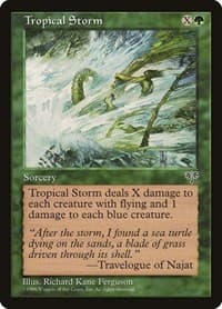 Tropical Storm - Mirage - Magic: The Gathering card