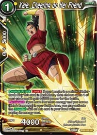 Kale, Cheering on Her Friend - Perfect Combination - Dragon Ball Super: Masters card
