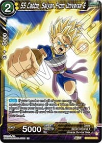 SS Cabba, Saiyan From Universe 6 - Perfect Combination - Dragon Ball Super: Masters card